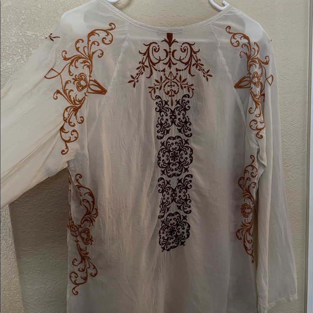Johnny Was tunic - Picture 3 of 5